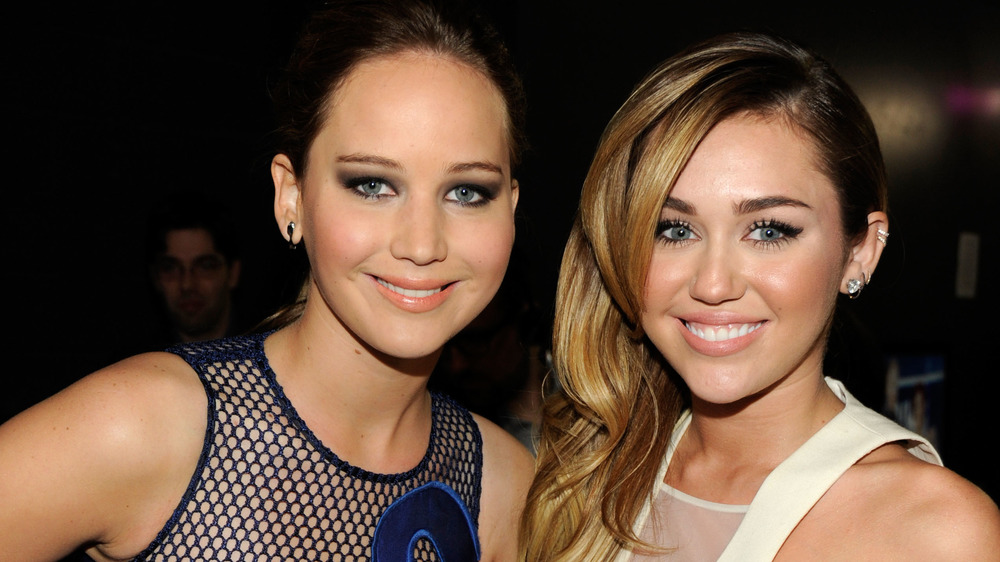 Jennifer Lawrence, Miley Cyrus
