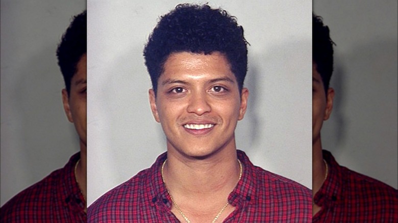 Bruno Mars mugshot