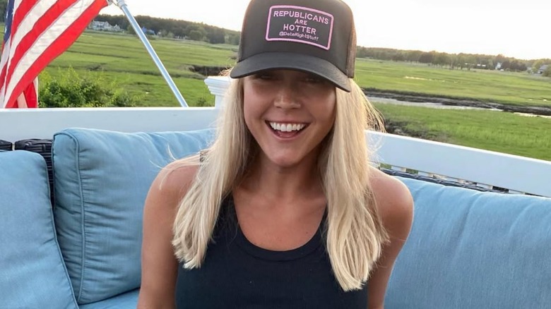 Karoline Leavitt smiling