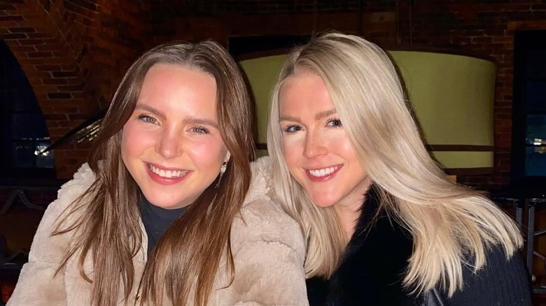 Karoline Leavit smiling with a friend