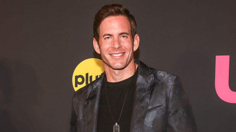 Tarek El Moussa leather jacket