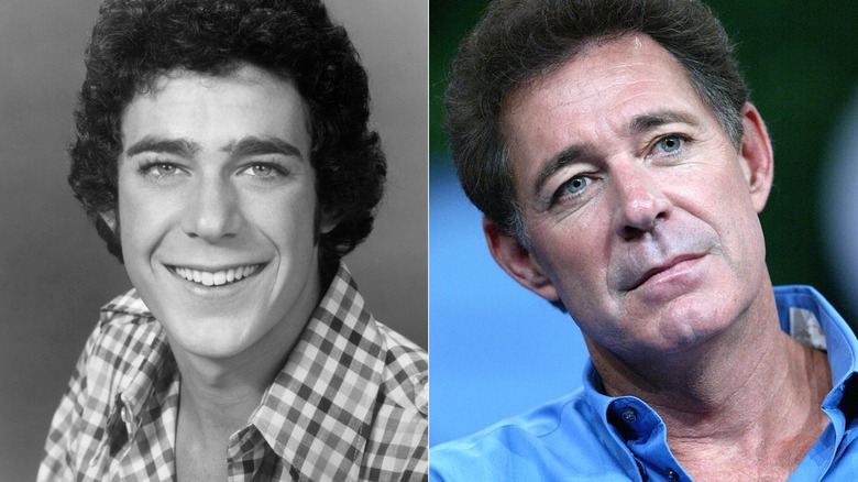 Barry Williams '70s, left, and 2000s, right