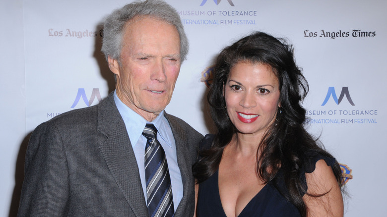 Clint Eastwood and Dina Ruiz in 2010