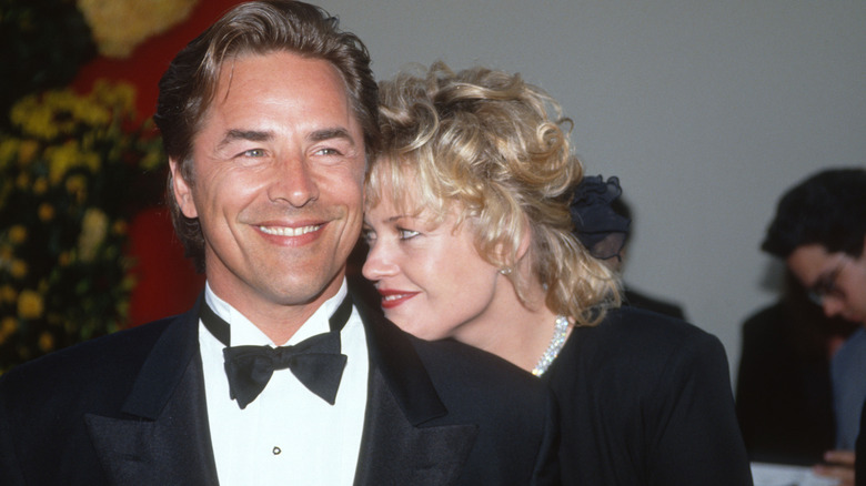Don Johnson and Melanie Griffith in 1989