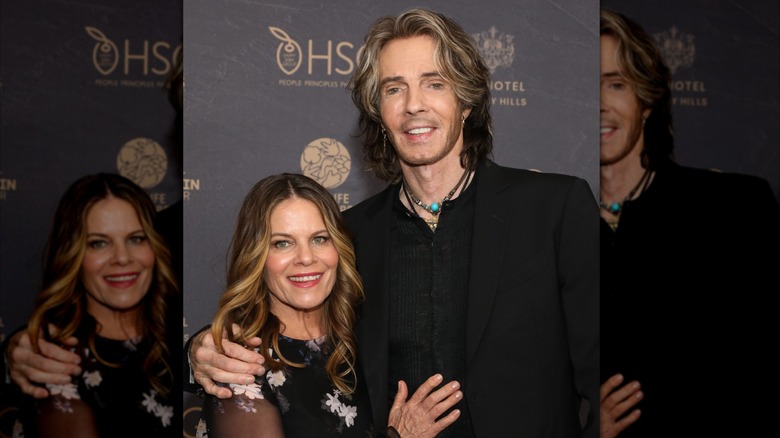Rick Springfield and Barbara Porter in 2023