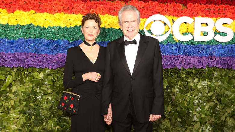 Annette Bening and Warren Beatty at the 2019 Tony Awards