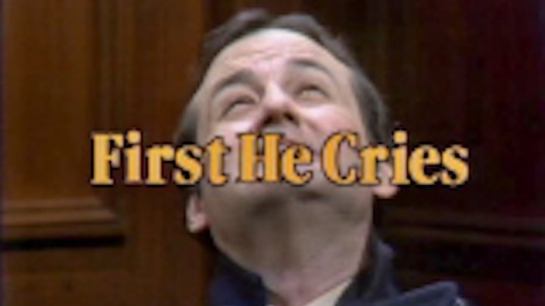 Bill Murray and Gilda Radner in First He Cries