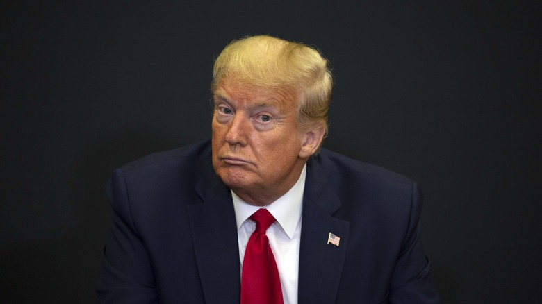 Donald J Trump in 2020