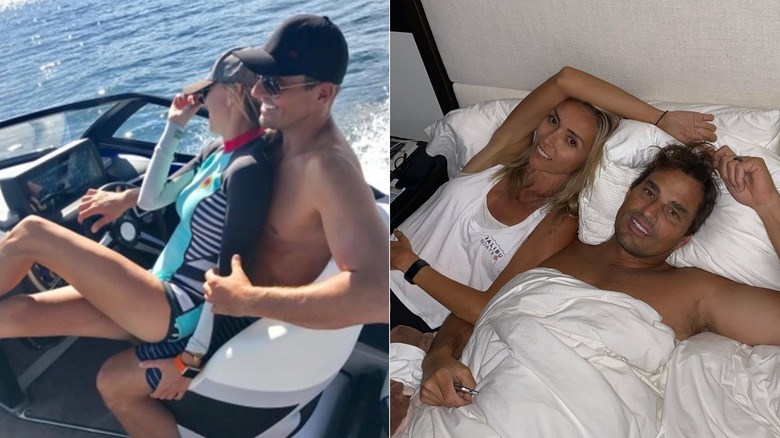 Giuliana Rancic and Bill Rancic cuddling