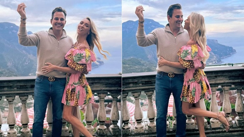 Giuliana Rancic and Bill Rancic in Italy