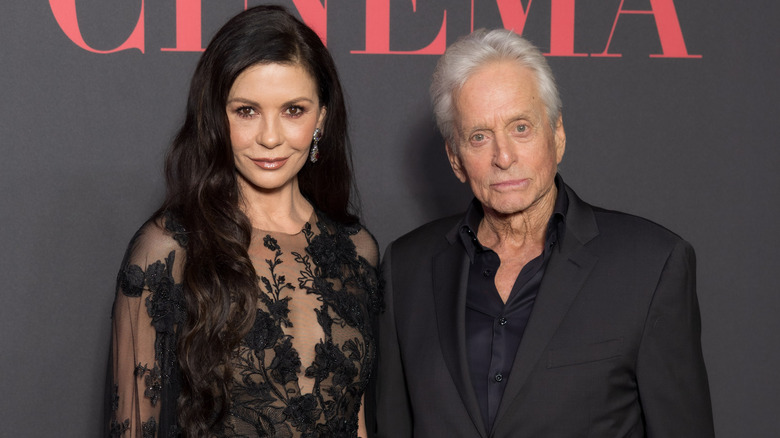 Catherine Zeta-Jones and Michael Douglas at the Women In Cinema event during Red Sea International Film Festival 2024