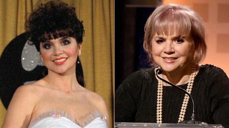 Linda Ronstadt then and now
