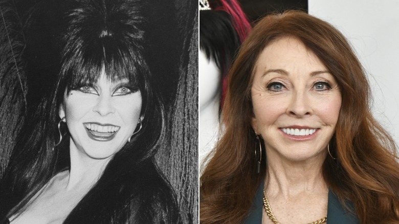 Cassandra Peterson then and now