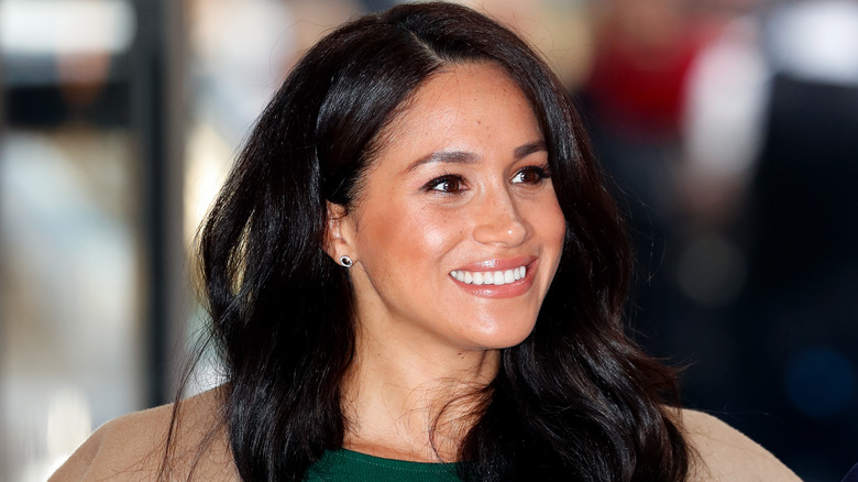 Meghan Markle smiling