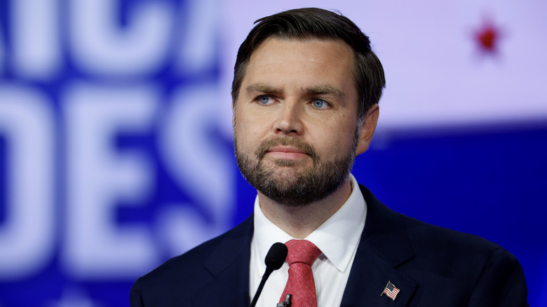 JD Vance at the 2024 vice presidential debate