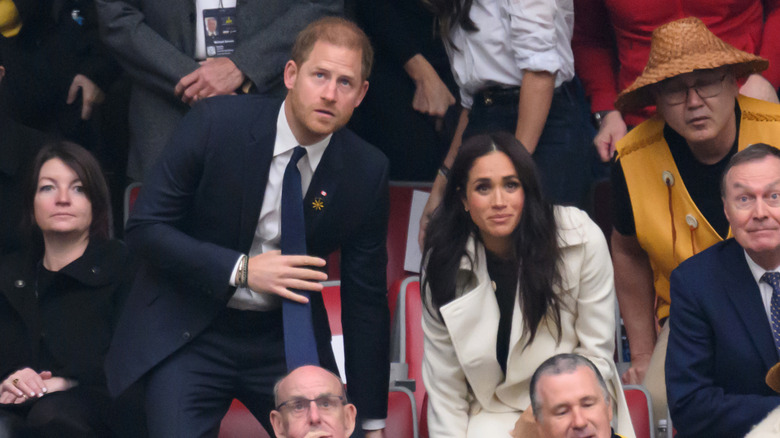 Prince Harry and Meghan Markle at Invictus Games in Vancouver, Canada.
