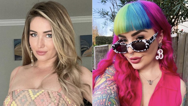 Stephanie Matto Erika Owens split image