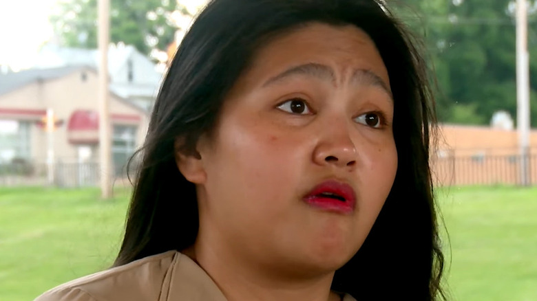 Leida Margaretha from 90 Day Fiance looks on
