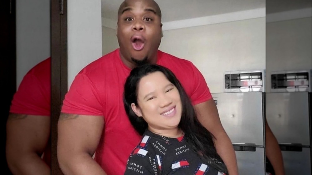 Dean Hashim and pregnant girlfriend Rigin Bado