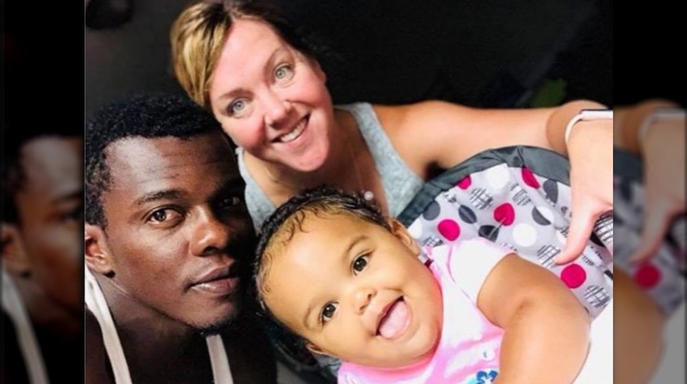 Melanie and Devar in a selfie 