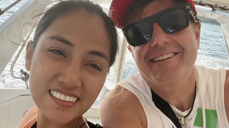 Rosemarie Vega and Greg smiling