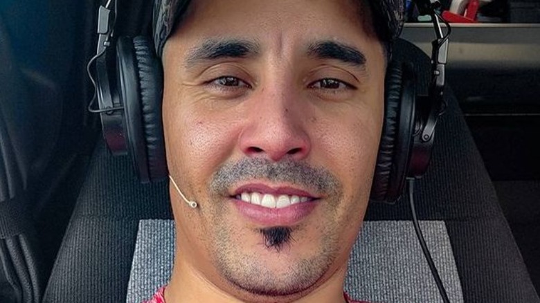 Mohamed Jbali selfie with headphones