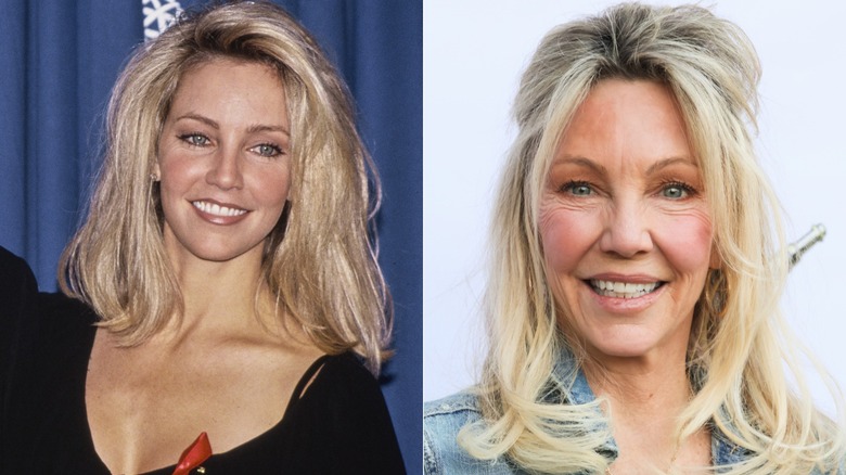 Heather Locklear in 1993; Heather Locklear in 2026