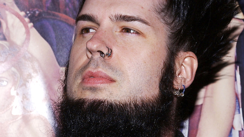 Wayne Static looking off camera 