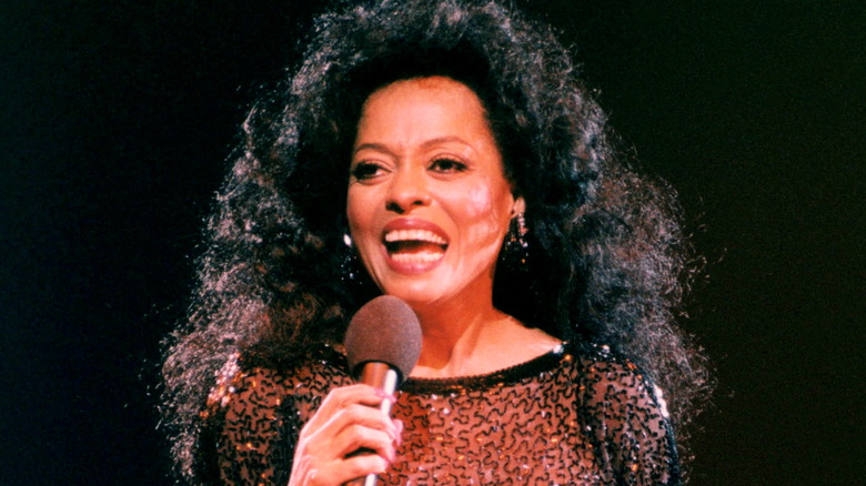 Diana Ross singing 