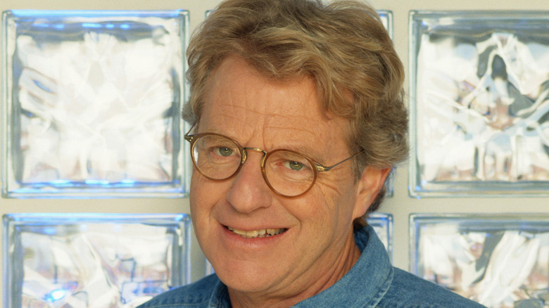 Jerry Springer smiling for the cameras