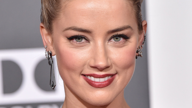 Amber Heard smiling