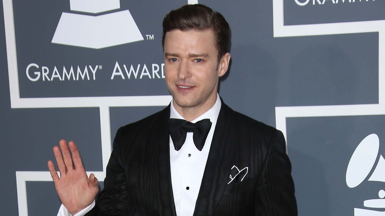 Justin Timberlake on the red carpet