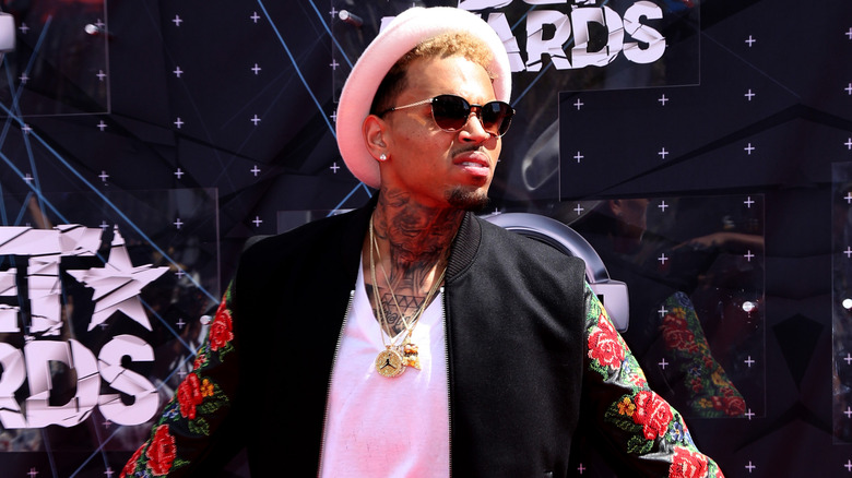 Singer Chris Brown