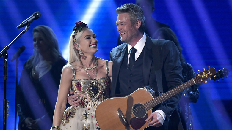 Gwen Stefani and Blake Shelton