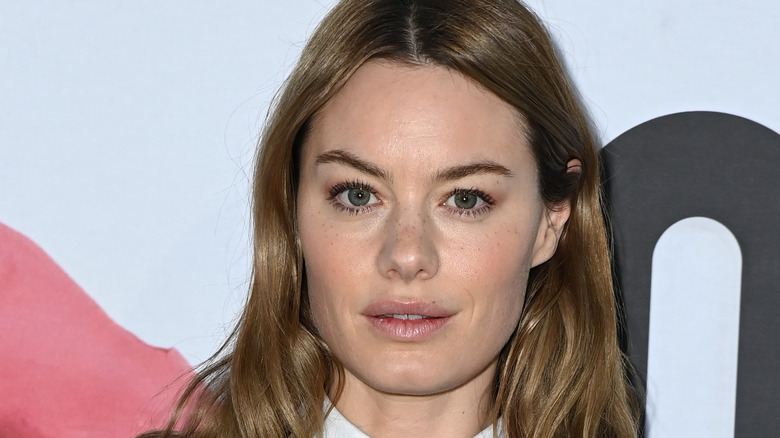 Camille Rowe on the red carpet