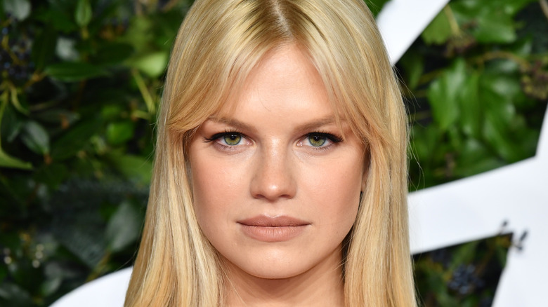 Nadine Leopold on the red carpet