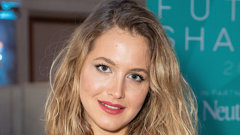 Tess Ward at a Marie Claire event