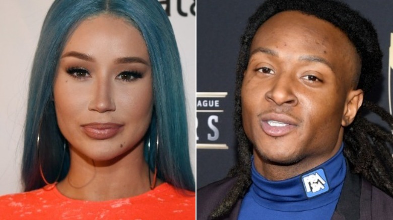Iggy Azalea and DeAndre Hopkins