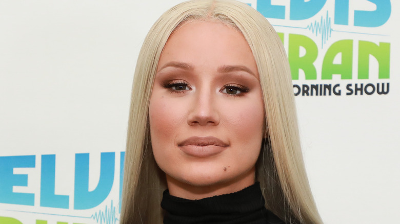 Iggy Azalea in black jacket