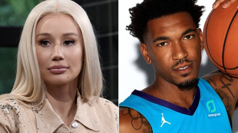 Iggy Azalea and Malik Monk