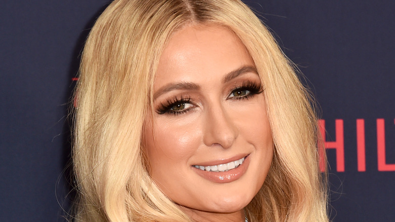 Paris Hilton smiling 