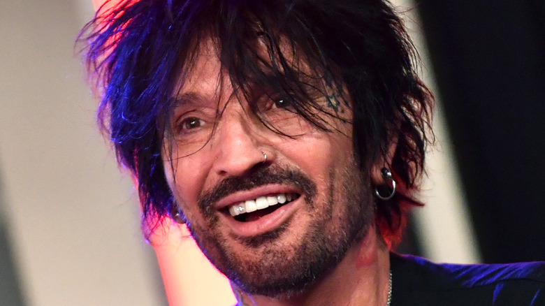 Tommy Lee smiling