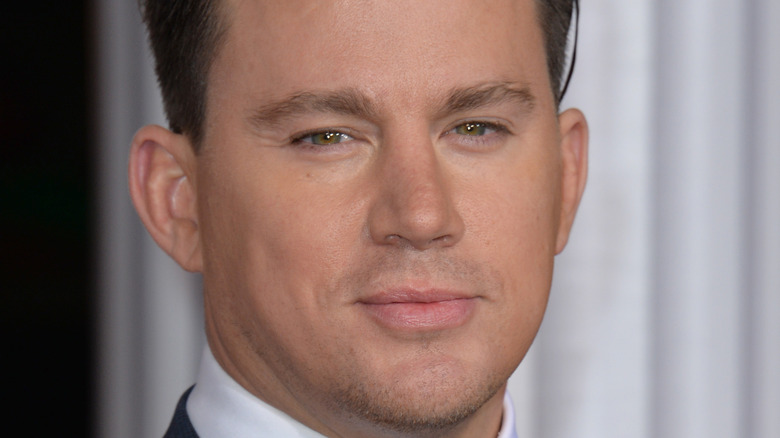 Channing Tatum posing for a photo