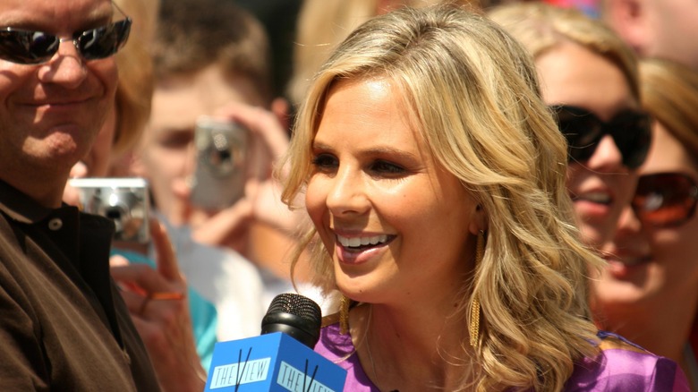 Elisabeth Hasselbeck honors Barbra Walters at the Hollywood Walk of Fame