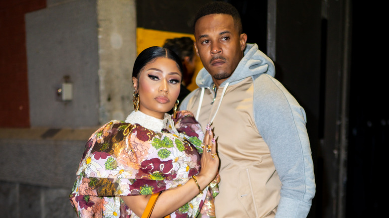 Nicki Minaj and Kenneth Petty