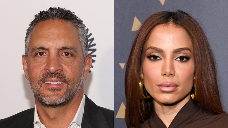 Mauricio Umansky and Anitta split image