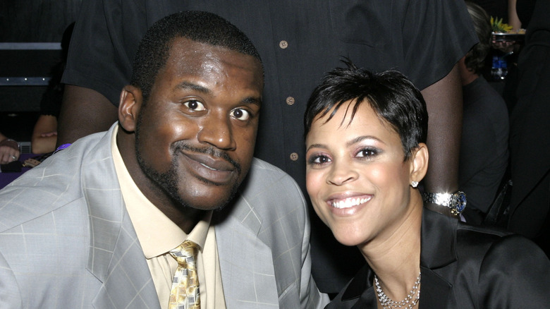 Shaquille O'Neal and Shaunie Nelson