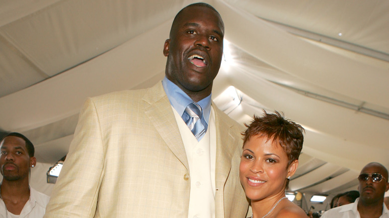 Shaquille O'Neal and Shaunie Nelson