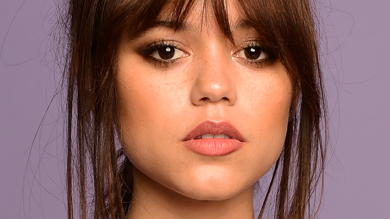 Jenna Ortega posing for portrait
