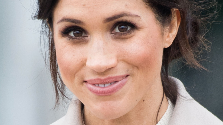 Meghan Markle smiling